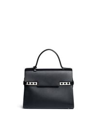 Delvaux Black 'tempête Gm' Leather Bag