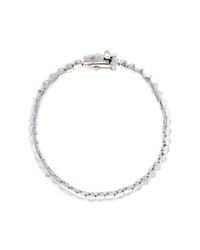 Eddie Borgo | Metallic Pyramid Stud Tennis Bracelet | Lyst