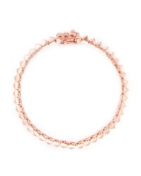 Eddie Borgo | Metallic Pyramid Stud Tennis Bracelet | Lyst