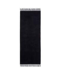 Acne | Black 'canada' Fringed Cashmere Scarf | Lyst