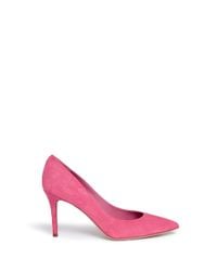 Fabio Rusconi | Pink 'nataly' Suede Pumps | Lyst