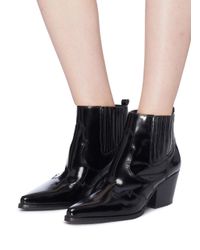 sam edelman patent booties