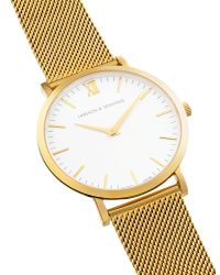 Larsson & Jennings White Lugano 40mm Watch for men