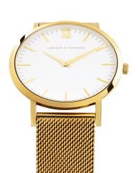 Larsson & Jennings White Lugano 40mm Watch for men
