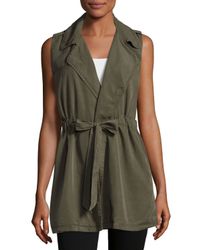 Velvet Heart Green Artemis Twill Vest
