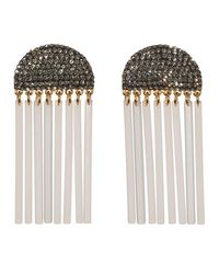Lele Sadoughi - Multicolor Crystal Comb Earrings - Lyst