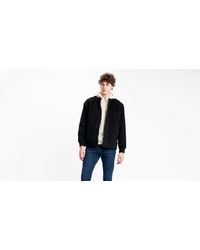 Corduroy Quilted Deck Bomber Jacket 
