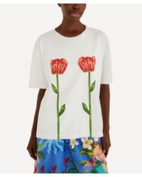 farm rio rainha das aguas t shirt dress Farm Rio Caipirinha Midi T Shirt Dress - Multi