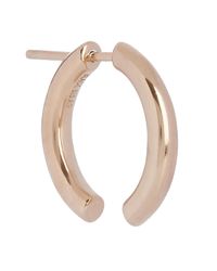 Maria Black Rose Gold-plated Broken 18 Earring in Metallic | Lyst Australia
