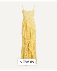 Georgia Hardinge Utopia Dress Floorlength in White | Lyst