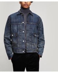 rrl denim trucker jacket