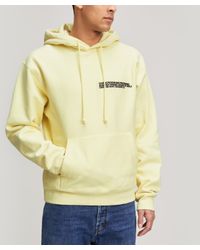 mens light yellow hoodie