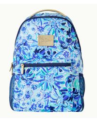 lilly pulitzer inspired backpack