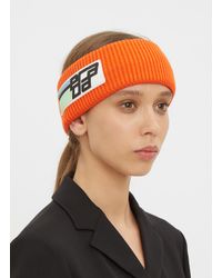 prada headband orange