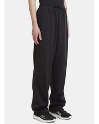 wide leg track pants mens