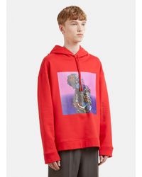 raf simons new order hoodie