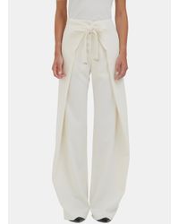 high waisted wrap pants