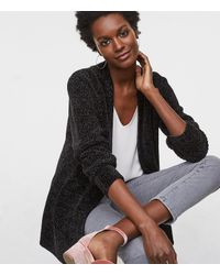 loft chenille cardigan