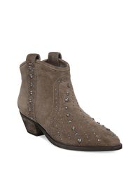 brian studded western bootie