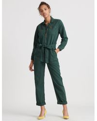 lucky brand ankle tie jumpsuit