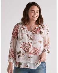 Lucky Brand Multicolor Jenna Peasant