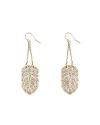 George Frost - Multicolor Goldtone Drift Earring - Lyst