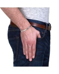 Lulu Frost - Blue G. Frost Culture Clash Cuff- White Bronze for Men - Lyst
