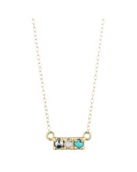 Lulu Frost - Metallic Code "hot" Necklace - 14k Or 18k - Lyst