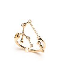Lulu Frost - Metallic Zodiacs 14k Gemini + Air Ring - Lyst