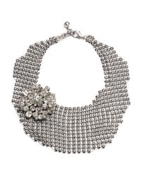 Lulu Frost - Multicolor Single Mesh Necklace - Silver - Lyst