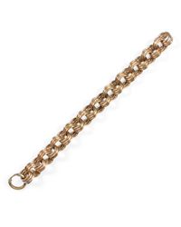 Lulu Frost - Metallic *vintage* Gold Link Bracelet - Lyst