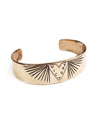 Lulu Frost - Metallic George Frost G. Frost Victory Cuff - Lyst
