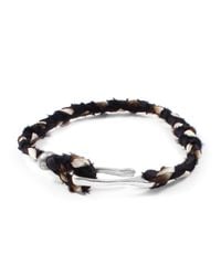 Lulu Frost - George Frost Taros Bracelet - Black/cream - Lyst