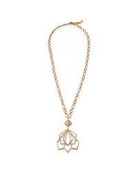 Lulu Frost - Metallic Portico Pendant Necklace - Lyst
