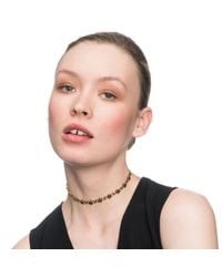 Lulu Frost - Metallic Diamond Chain Choker - Lyst