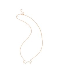 Lulu Frost - Pink Zodiacs Scorpio + Water Necklace - Lyst