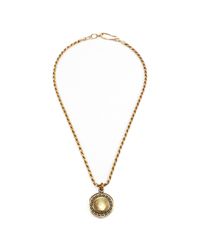 Lulu Frost - Metallic George Frost Shield Necklace - Lyst