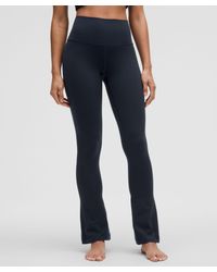 define zip front high rise ルルレモン　フレアレギンス Lululemon Define Zip-Front High-Rise Flared Pant - Pitch