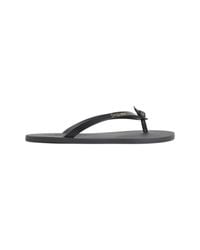 Saint Laurent Blue Flip Flops