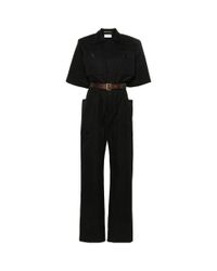 Saint Laurent Black Jumpsuits