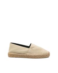 Saint Laurent Natural Neutrals Espadrilles