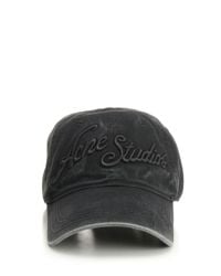Acne Black Baseball Hat