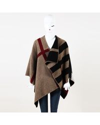 burberry poncho sweater