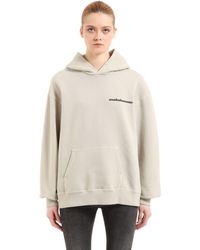 Sweat-shirt à capuche en coton "calabasas" Yeezy en coloris Gray