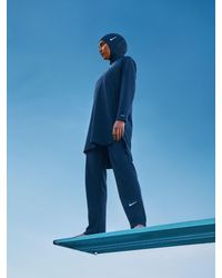 Nike Long Sleeve Swimsuit Tunic Top in 