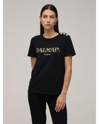 balmain logo t shirt