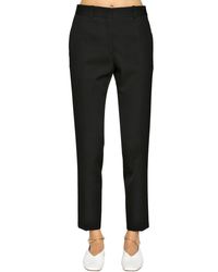 Jil Sander Black Wool & Mohair Pants
