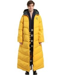 puma long down coat