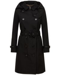 abrigo burberry rojo