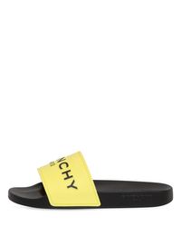 givenchy slides yellow
